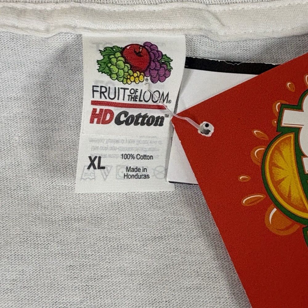 NWT Crush Orange Soda Logo Graphic T-Shirt XL White 2025 Official Licensed Tee - Picture 3 of 9